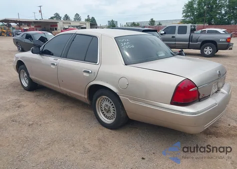 1998 Mercury Grand Marquis from USA, damaged, VIN 2MEFM75W3WX649384